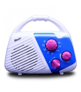 SY-920 IPX4 Waterproof Bathroom Shower AM FM Radio with Top Handle Battery Powered Speaker