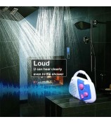 SY-920 IPX4 Waterproof Bathroom Shower AM FM Radio with Top Handle Battery Powered Speaker