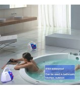 SY-920 IPX4 Waterproof Bathroom Shower AM FM Radio with Top Handle Battery Powered Speaker