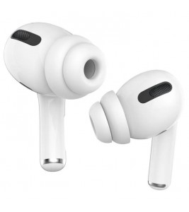 AHASTYLE PT99-2 3 Pairs Silicone Earphone Cap for AirPods Pro / AirPods Pro 2 Soft Comfortable Ear Tips Replacement, Size: S+M+L