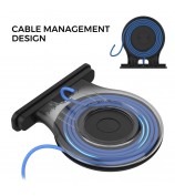 AHASTYLE PT149 For Apple HomePod Mini Smart Speaker Wall Mount Holder Bracket Hanger - Black