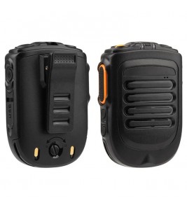 UNIWA BM001 Bluetooth 4.2 Handheld Microphone Intercom Built-in 2000mAh Battery Zello PTT Radio for Motorola with 2-Pin Headphone Jack