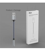 USB to 3.5mm Jack Audio Adapter USB to Headphone and Microphone Jack Aux Adapter Stereo Sound Card Adapter