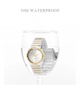 LIEBIG L1024 Fashion Couple Wrist Watch Stainless Steel Strap Analogue Quartz Watch - Luminous Dial / Men