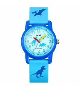 SKMEI 2157 Fashion Sports Waterproof Children Watch Cartoon Student Quartz Watch - Dinosaur