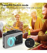 EZCAP 234 Cassette Tape to MP3 Save to TF Card Stereo Converter Cassette Tape Player AM / FM Radio