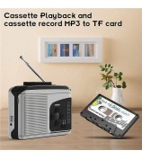 EZCAP 234 Cassette Tape to MP3 Save to TF Card Stereo Converter Cassette Tape Player AM / FM Radio
