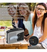 EZCAP 234 Cassette Tape to MP3 Save to TF Card Stereo Converter Cassette Tape Player AM / FM Radio