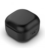 For Samsung Galaxy Buds FE SM-R400 Charging Bin Charger Cable + Replacement Charging Bin - Black