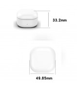 For Samsung Galaxy Buds FE SM-R400 Charging Bin Charger Cable + Replacement Charging Bin - Black
