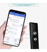 T8+ Bluetooth 40 Languages Speech Instant Translator for Travel, Learning - Black