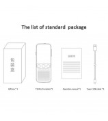T10 PRO Smart Voice Translator Real-Time Translator with 14 Languages Offline Photo Translation Device - Black