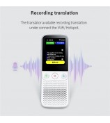 T10 PRO Smart Voice Translator Real-Time Translator with 14 Languages Offline Photo Translation Device - Black