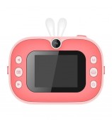 X106 Kids Inkless Printable 2.4-Inch Camera Instant Photo Creator Christmas Birthday Gift