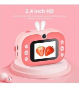 X106 Kids Inkless Printable 2.4-Inch Camera Instant Photo Creator Christmas Birthday Gift