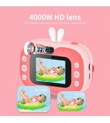 X106 Kids Inkless Printable 2.4-Inch Camera Instant Photo Creator Christmas Birthday Gift