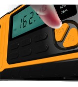 376 Outdoor Solar Power Hand Crank AM / FM Radio Flashlight 4000mAh Power Bank (EU Version)