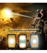 376 Outdoor Solar Power Hand Crank AM / FM Radio Flashlight 4000mAh Power Bank (EU Version)
