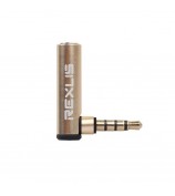 3.5mm Male to Female 90 Degree Right Angle Audio Adapter for Microphone Jack Stereo Connector