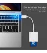 USB Type-C to for SD Card Reader Data Transmission Adapter for Phone Tablet Laptop