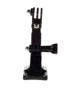 6 in 1 Mount Accessories Kit with J-Hook, Curved Surface Mount, 3-Way Adjustable Pivot Arm for GoPro Hero 4/3+/3/2/1