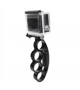 Knuckles Handheld Selfie Holder Mount + Screw for GoPro HERO 4/3+/3/2/1/SJ4000/SJ5000/SJ6000/Xiaomi Yi