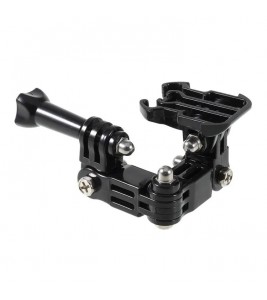 3-Way Adjustable Pivot Arm for GoPro / SJCAM / Xiaoyi etc. Bike Mount Helmet Base