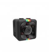 SQ11 1080P Full HD Mini Sports DV Camera Night Vision Motion Detection Loop Recording - Black