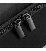 For JBL Flip 6/Flip 5/Flip 4 Rectangle Shockproof Carrying Case Bluetooth Speaker Storage Bag - Black