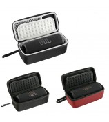 For JBL Flip 6/Flip 5/Flip 4 Rectangle Shockproof Carrying Case Bluetooth Speaker Storage Bag - Black