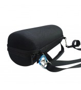 For BOSE Soundlink Revolve+ II/Soundlink Revolve+ EVA Anti-scratch Bluetooth Speaker Protection Bag Case Travel Storage Bag - Black
