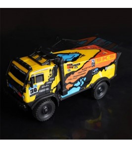 1 / 35 RC Truck Children Toy Cool Light Effect Remote Control Vehicle - UJ99-ZK01 Yellow