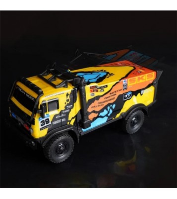 1 / 35 RC Truck Children Toy Cool Light Effect Remote Control Vehicle - UJ99-ZK01 Yellow