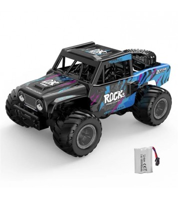 Q191 Off-Road Climbing Vehicle Amphibious Remote Control Car Kids Toy, 1 Battery - Blue