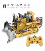 1031 2.4GHz RC Crawler Type Bulldozer Engineering Vehicle Model Remote Control Car with Sound Light Kids Boys Toy