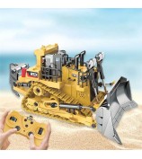 1031 2.4GHz RC Crawler Type Bulldozer Engineering Vehicle Model Remote Control Car with Sound Light Kids Boys Toy