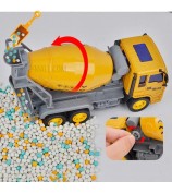 666-31 5-Pieces Construction Truck Toys with Crane + Electric RC Cars Engineering Vehicle Sets