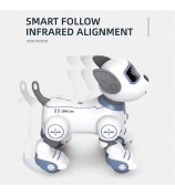 SUBOTECH BG1533 2.4G Handstand Robot Pet Mechanical RC Smart Stunt Dog with Dancing/Music/Touch Sensor