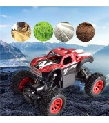 Children 2.4Ghz Alloy Climbing Car Electric 4WD Remote Control Off-Road Stunt Car Toys for Birthday, Christmas Gift - Red