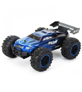 KYAMRC KY-1820A 1:18 2.4G Remote Control Off-road Car Rubber Tire Shock Absorbing RC Car Children Toy Gift - Blue