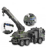 JC-051 Children 1:32 4CH RC Crane  Engineering Toy Multi-Joint Adjustable Wireless Electric Construction Vehicles Toy