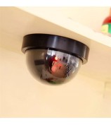 Fake Dome Dummy Security Camera with LED Light