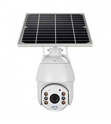 Outdoor Solar IP CCTV Camera 1080P HD WiFi Wireless Remote Alarm PTZ Camera Webcam