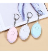 Safe Sound Personal Alarm Keychain 130db Self Defense Alarm Emergency Flashlight - White