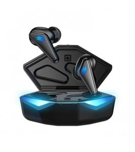 K55 Bluetooth Gaming Headphone Wireless Earbuds 400mAh Premium Sound Earphone - Black