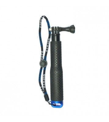 For GoPro9/8/7/6/5/4  Waterproof Sports Camera Selfie Hand Grip Monopod - Blue