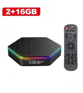 T95z plus Android TV Box 12.0 2GB+16GB EU Plug Quad Core 6K HD Video Player WiFi Bluetooth 5.0 Set Top Box