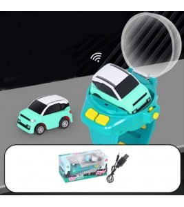 Mini Remote Control Car Watch Toy 2.4 GHz Cute Wrist Racing Car Watch Children Birthday Gift - Green Mini