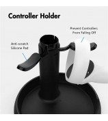 AMVR VR Headset Stand for Pico 4 Oculus Quest 2 / Quest 3 Display Holder Mount Station Gaming Controller Hanger Space Saving