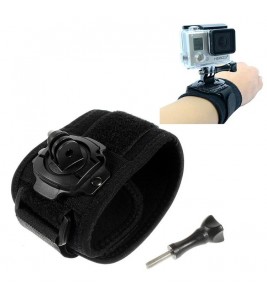 360 Degree Rotation Mount Wrist Strap Wristband for Gopro Hero 2 3 3+